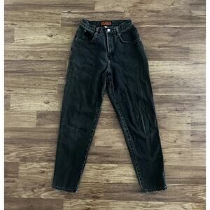 High Rise Black Jeans